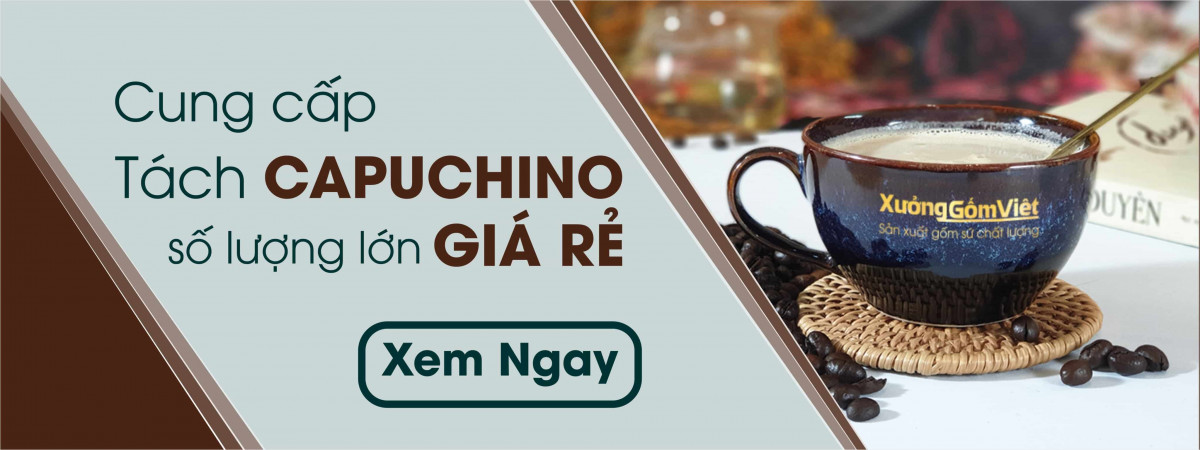 30+ Mẫu ly capuchino đẹp bằng gốm sứ cho quán cà phê, nhà hàng | Mekoong
