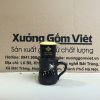 Bộ phin cafe in logo dáng cao màu đen và vàng BPCF-09