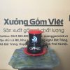 Bộ phin cafe in logo dáng lùn màu đen và đỏ BPCF-04