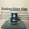 Bộ phin cafe in logo dáng lùn màu đen và xanh lá BPCF-02