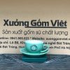 Ly sứ cafe in logo kèm đĩa màu xanh ngọc và trắng dung tích 220ml LSCF-08