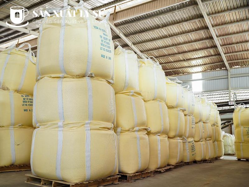 Nguyên liệu sản xuất ly sứ
