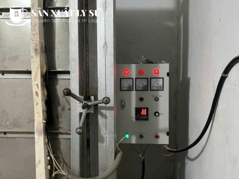 Quy trình nung ly sứ tiêu chuẩn